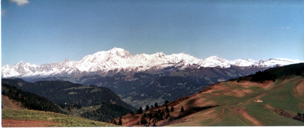 La chane du Mont Blanc